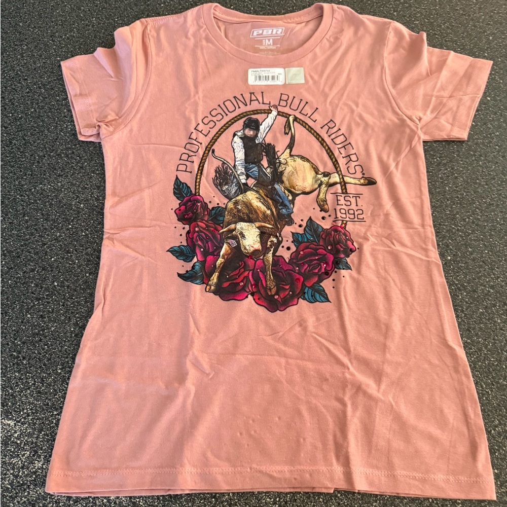 PBR Women's Pink Short Sleeve Tee